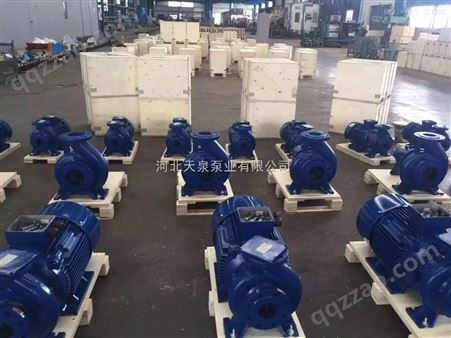【卧式管道泵ISW80-250铸铁水泵】管道泵系列