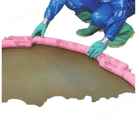 NewPig纽匹格124CR防化学条形吸污袋耐酸碱防腐蚀溶剂吸附棉